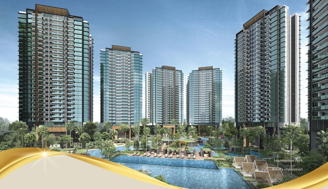 Normanton Park by Kingsford Development — artist's impression